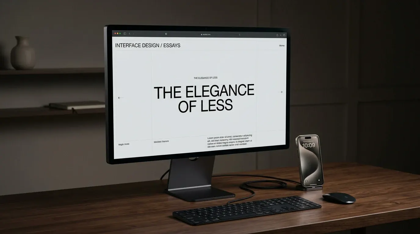 Apple Design Philosophy on the Web: How to Build Clean Minimalist Interfaces
